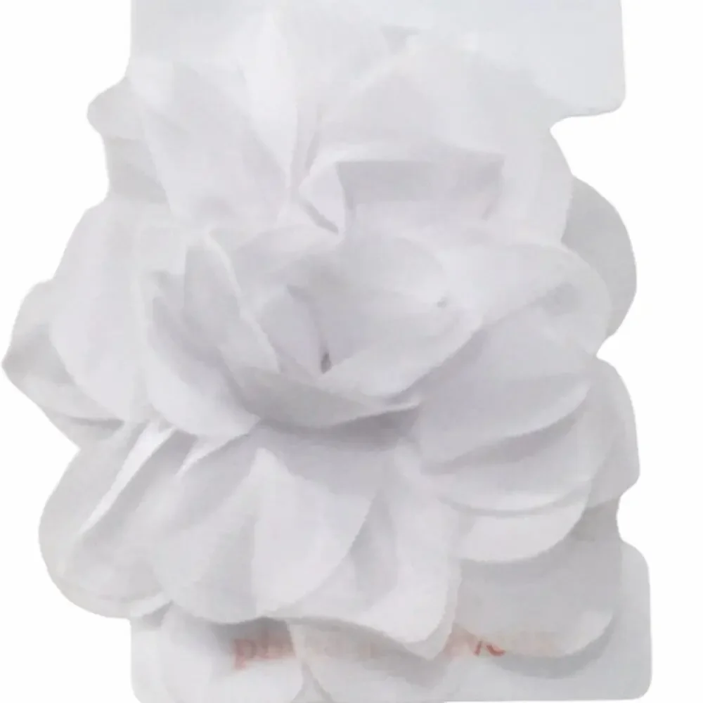 Gymboree Flower Hair Clip White